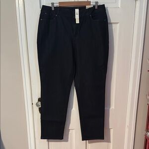 Talbots NWT Slim Ankle Curve Jeans Dark Wash Size 16/33